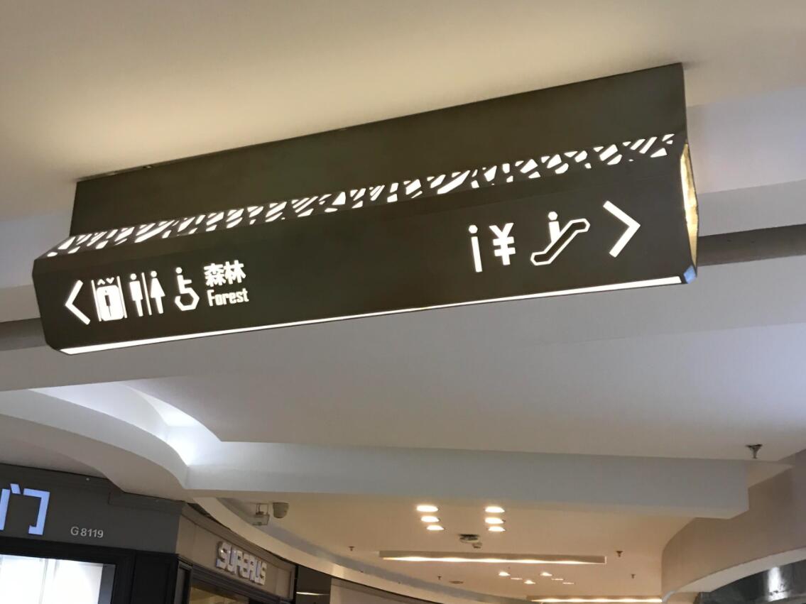 双面发光金属吊牌